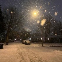 overtonight - snow day.