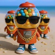 BRAZILIAN MASTER - Los Chicleritos dicen Chicleteira Bicicleteira (Slowed)